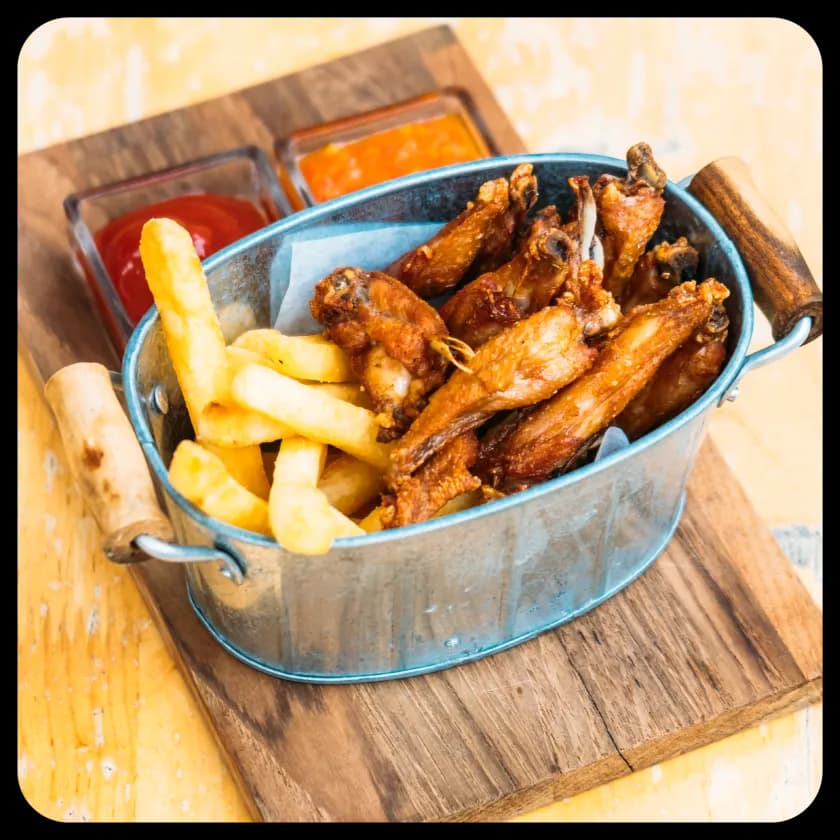 Dining and grill offerings at The Garden Grove